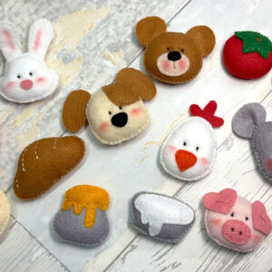 Moldes da Coleção Bichinhos e Petiscos